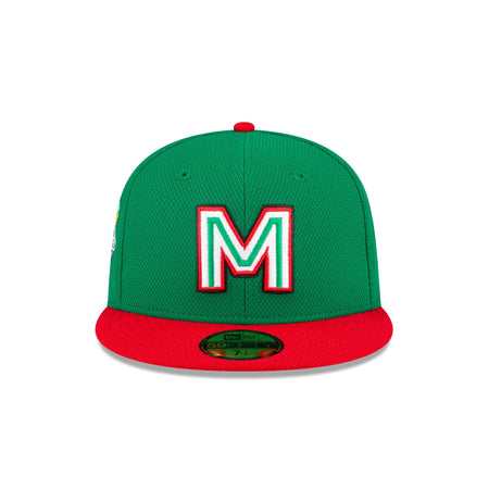 Mexico Baseball 2024 Caribbean Series Green 59FIFTY Fitted Hat