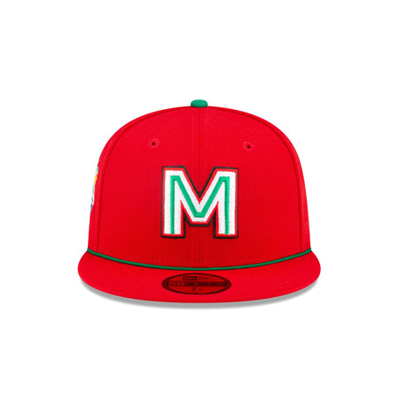 Mexico Baseball 2024 Caribbean Series Red 59FIFTY Fitted Hat