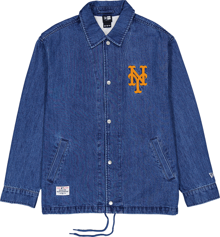 New York Mets Denim Coach Jacket