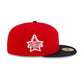 El Águila de Veracruz Red 59FIFTY Fitted Hat