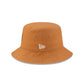 New Era Cap Brown Duck Canvas Bucket Hat