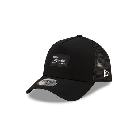 New Era Cap Black Duck Canvas 9FORTY A-Frame Trucker