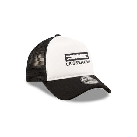 Le Sserafim Black 9FORTY A-Frame Trucker Hat