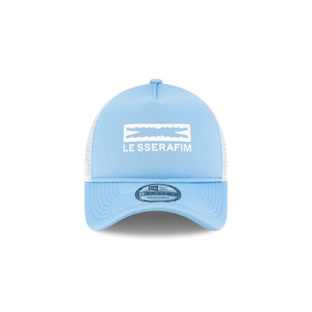 Le Sserafim Blue 9FORTY A-Frame Trucker Hat