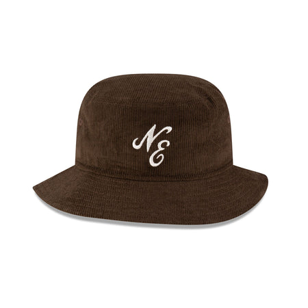 New Era Cap Corduroy Classic Walnut Bucket Hat