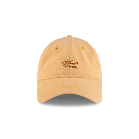 New Era Cap Yellow Sand Wash 9TWENTY Adjustable Hat