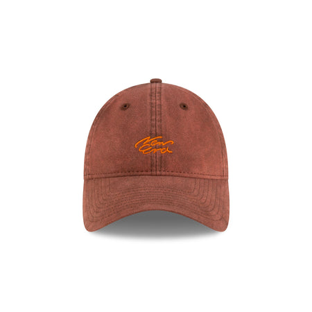 New Era Cap Orange Sand Wash 9TWENTY Adjustable Hat