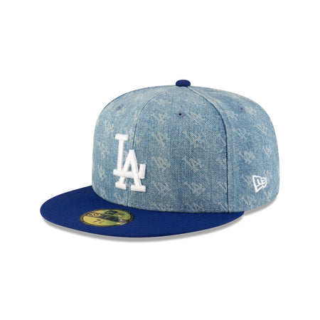 Los Angeles Dodgers Laser Burn Out 59FIFTY Fitted Hat