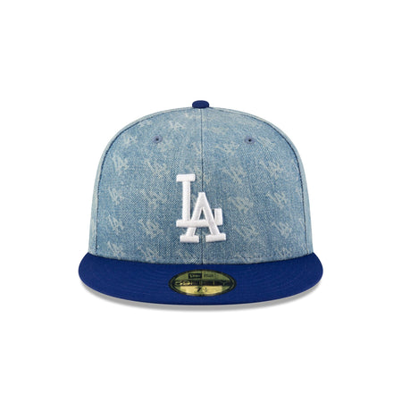 Los Angeles Dodgers Laser Burn Out 59FIFTY Fitted Hat