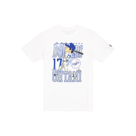 Los Angeles Dodgers Shohei Ohtani Caricature T-Shirt