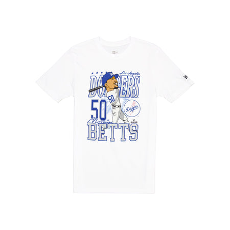 Los Angeles Dodgers Mookie Betts Caricature T-Shirt