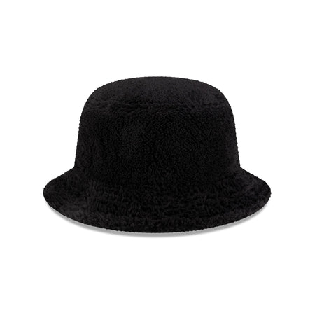 New Era Cap Fleece Black Bucket Hat