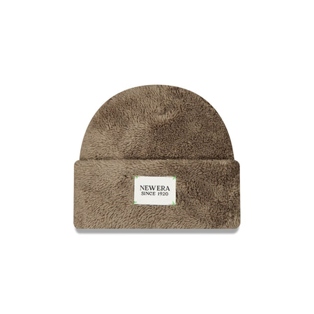 New Era Cap Fleece Mocha Cuff Knit Hat