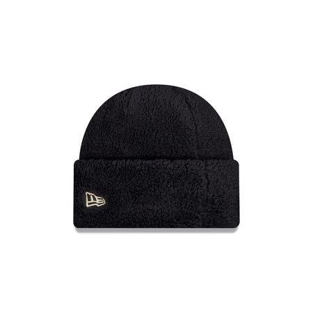 New Era Cap Fleece Black Cuff Knit Hat