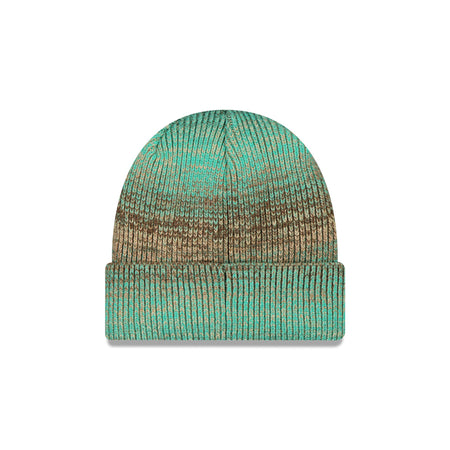 New Era Cap Gradation Green Cuff Knit Hat