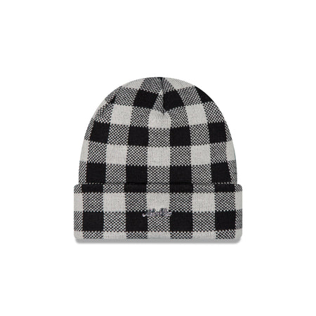 New Era Cap Argyle Check Walnut Cuff Knit Hat