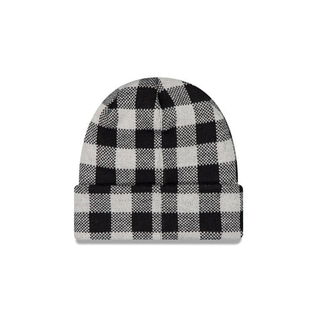 New Era Cap Argyle Check Walnut Cuff Knit Hat