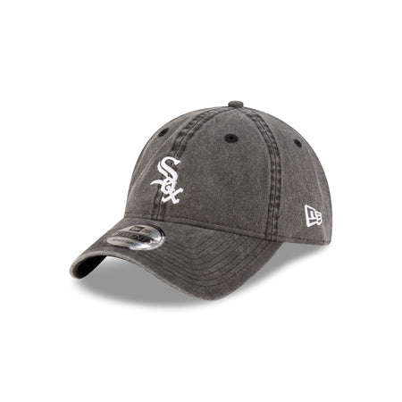 Chicago White Sox Acid Wash Black 9TWENTY Adjustable Hat