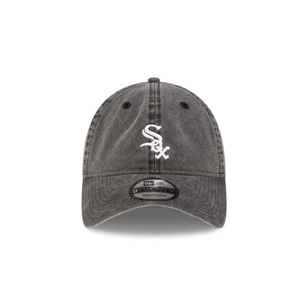 Chicago White Sox Acid Wash Black 9TWENTY Adjustable Hat