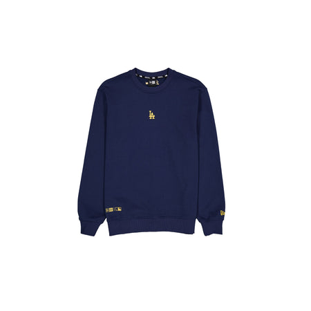 Los Angeles Dodgers Point Logo Dress Blues Crewneck