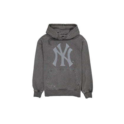 New York Yankees Pigment Logo Black Hoodie