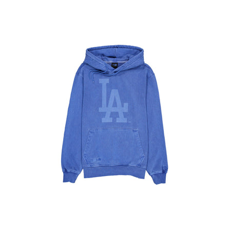 Los Angeles Dodgers Pigment Logo Blue Quartz Hoodie