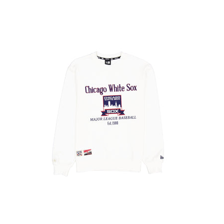 Chicago White Sox Cooperstown Off White Crewneck