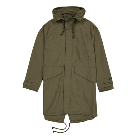 New Era Cap Dark Khaki Fishtail Parka Jacket