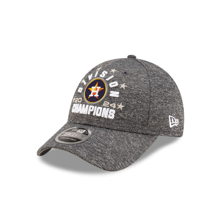 Houston Astros 2024 Division Champions Locker Room 9FORTY Stretch-Snap Hat