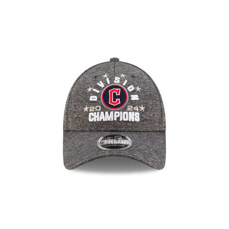 Cleveland Guardians 2024 Division Champions Locker Room 9FORTY Stretch-Snap Hat