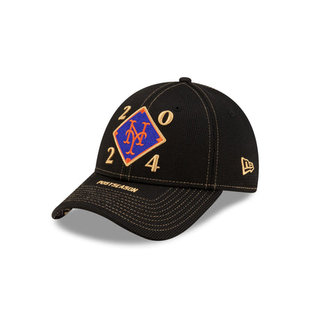 New York Mets 2024 NLDS Locker Room 9FORTY Stretch-Snap Hat