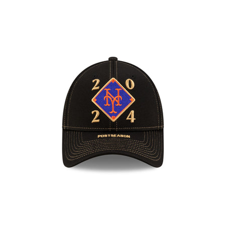 New York Mets 2024 NLDS Locker Room 9FORTY Stretch-Snap Hat