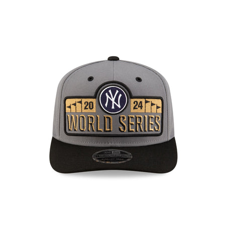 New York Yankees 2024 ALCS Champions Locker Room 9SEVENTY Stretch-Snap Hat