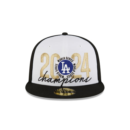 Los Angeles Dodgers 2024 World Series Champions Locker Room 59FIFTY Fitted Hat