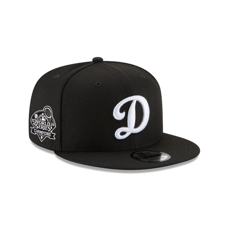 Los Angeles Dodgers World Series Champions Black Alt 9FIFTY Snapback Hat