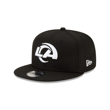 Los Angeles Rams Basic Black & White 9FIFTY Snapback