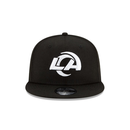 Los Angeles Rams Basic Black & White 9FIFTY Snapback