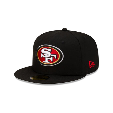 San Francisco 49ers Basic Black 59FIFTY Fitted