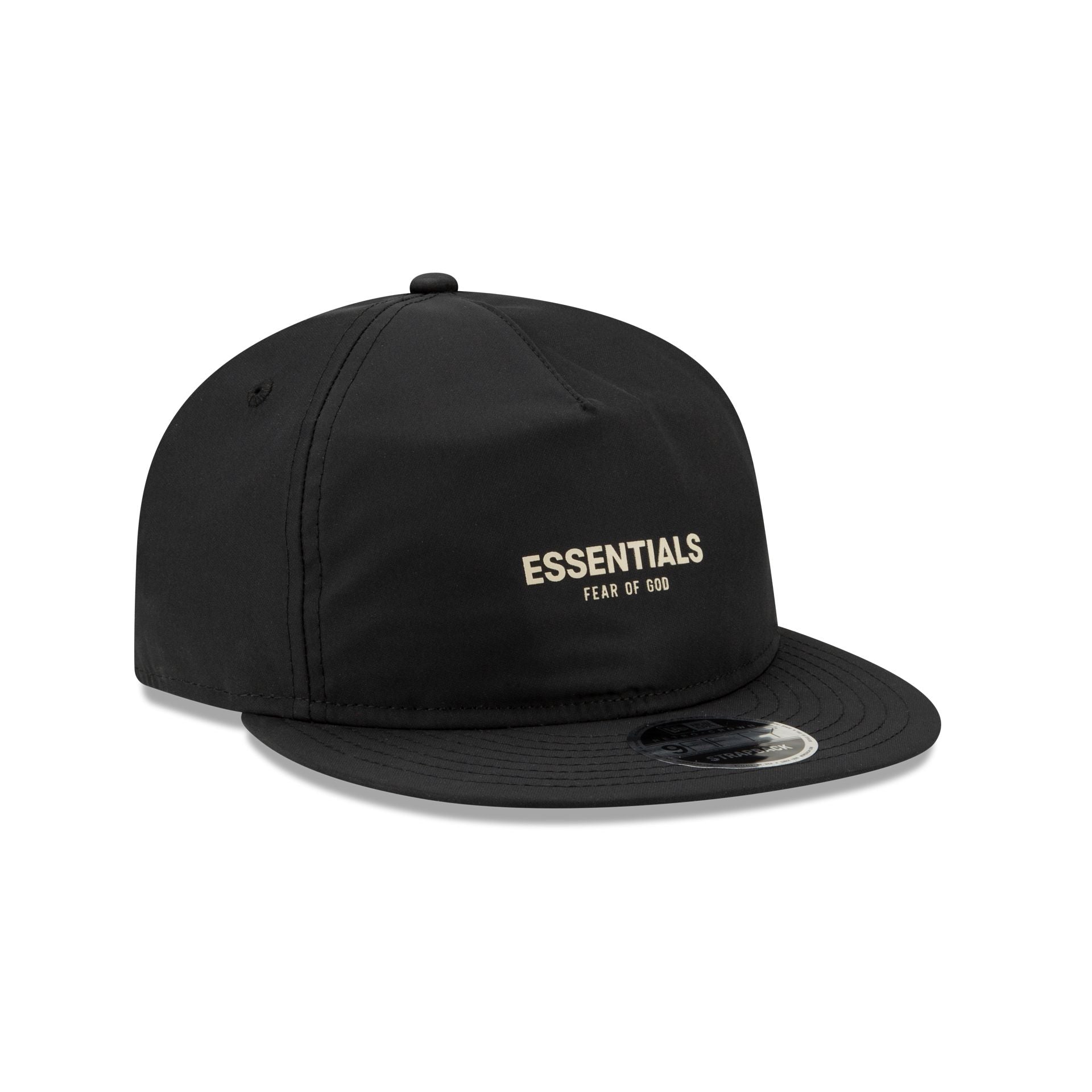 Fear Of God Essentials Retro Crown Black Alternate 9FIFTY Strapback