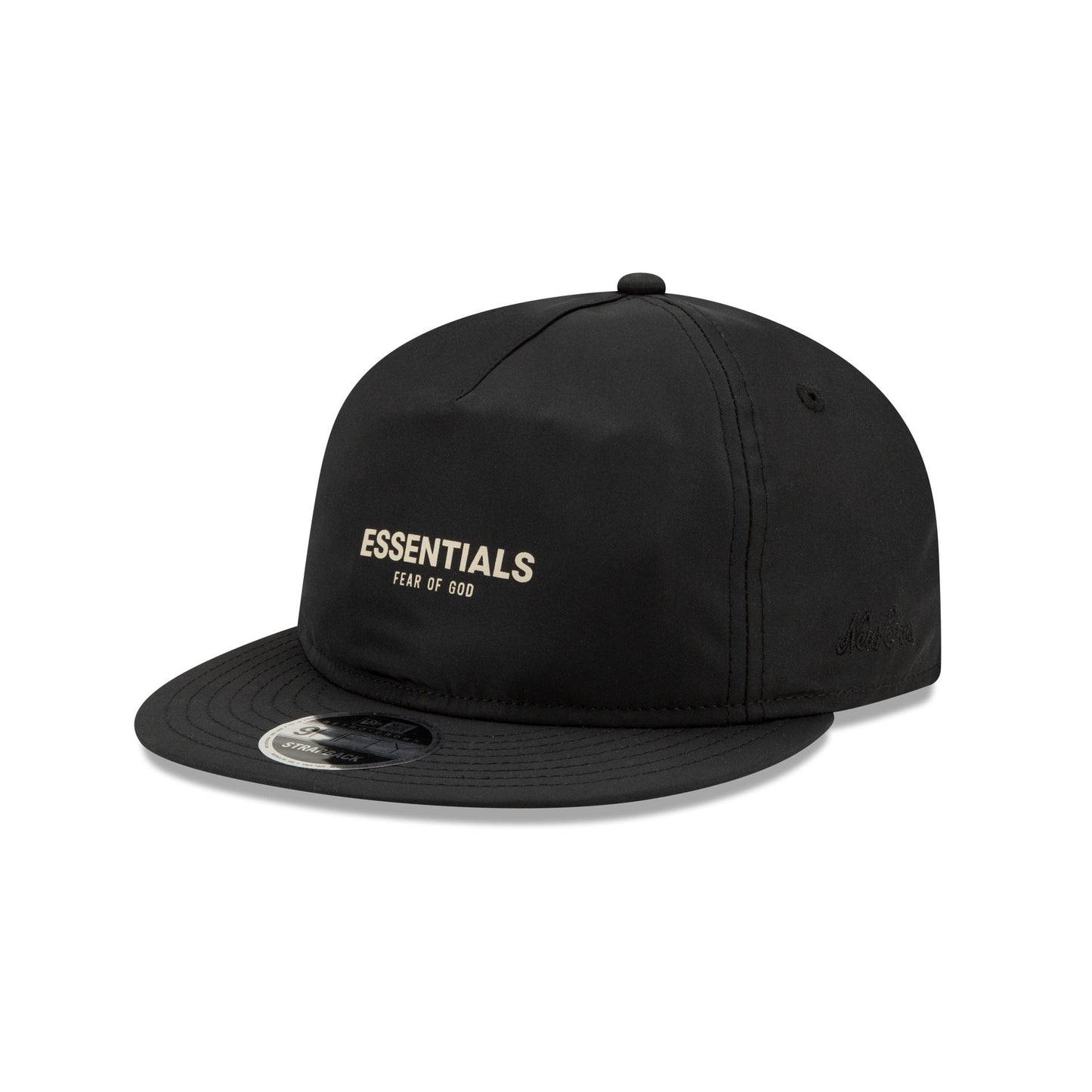 Fear Of God Essentials Retro Crown Black Alternate 9FIFTY Strapback