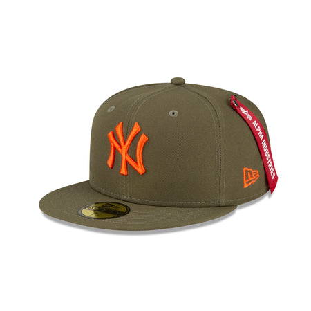 Alpha Industries X New York Yankees Green 59FIFTY Fitted Hat