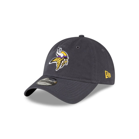 Minnesota Vikings NFL Core Classic Graphite 9TWENTY Adjustable Hat