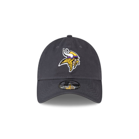 Minnesota Vikings NFL Core Classic Graphite 9TWENTY Adjustable Hat