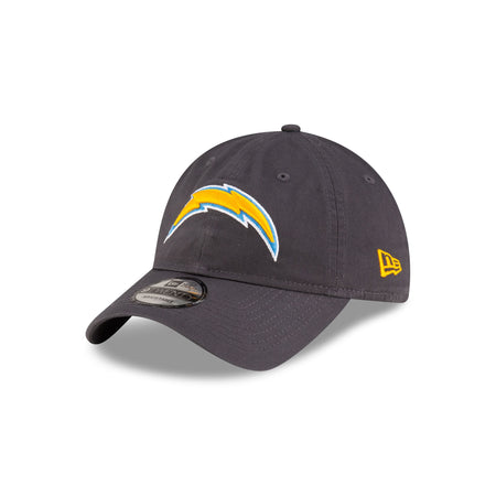 Los Angeles Chargers Core Classic 2.0 Gray 9TWENTY Adjustable Hat