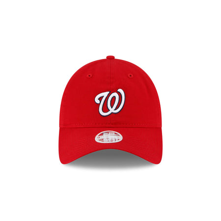 Washington Nationals Women's Core Classic Red 9TWENTY Adjustable Hat