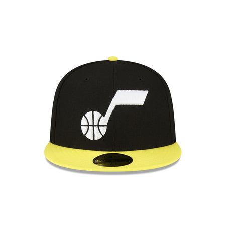 Utah Jazz Basic Two Tone 59FIFTY Fitted Hat