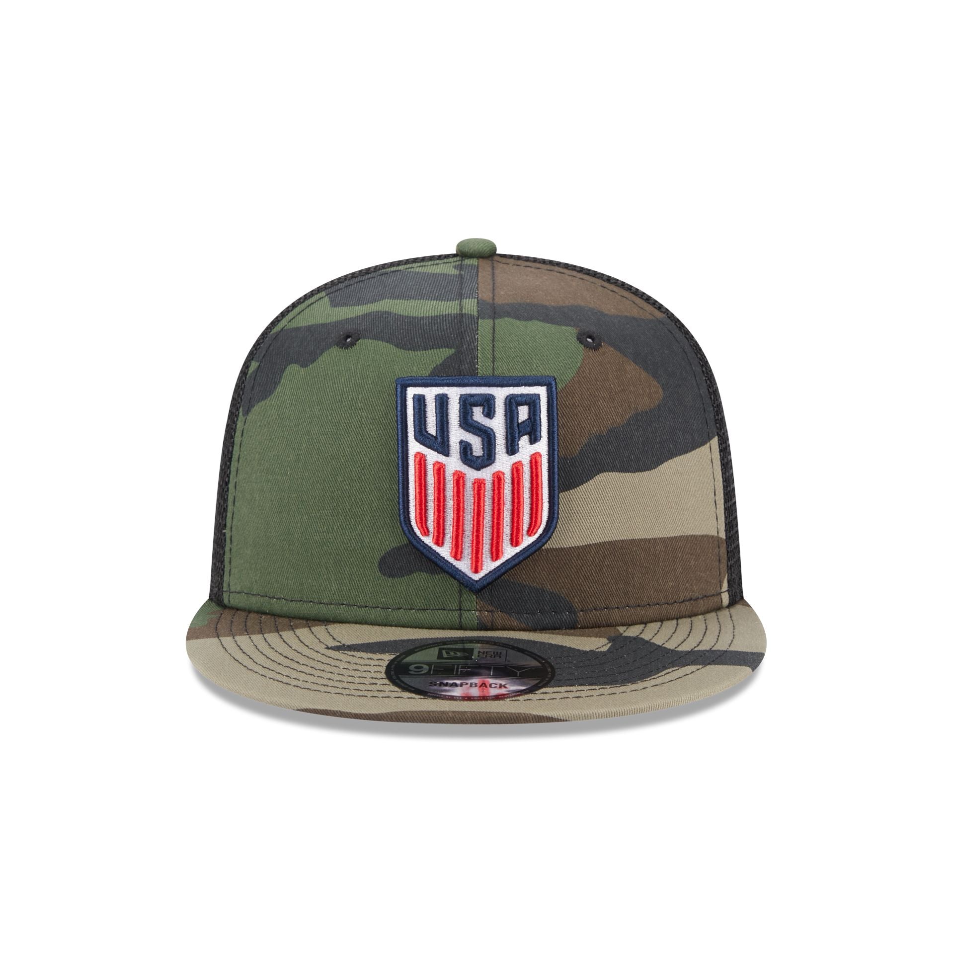 US Soccer Camo 9FIFTY Trucker Snapback Hat – New Era Cap