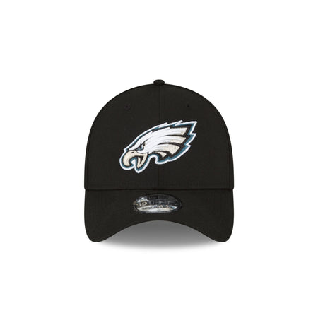 Philadelphia Eagles Team Classic Black 39THIRTY Stretch Fit Hat