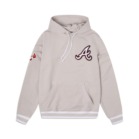 Atlanta Braves Logo Select Chrome Hoodie