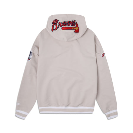 Atlanta Braves Logo Select Chrome Hoodie